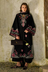 YARDS - 3PC LAWN EMBROIDERED SHIRT WITH KHADDI NET EMBROIDERED DUPATTA AND TROUSER - HZG2896