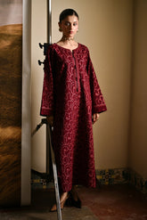 BATIK - 2PC DHANAK EMBROIDERED SHIRT WITH TROUSER - HZG2616