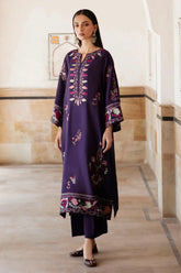 BATIK - 2PC DHANAK EMBROIDERED SHIRT AND TROUSER - HZG1795