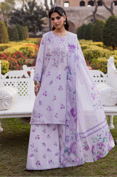 BATIK - 3PC LAWN PRINTED SHIRT WITH SILK PRINTED DUPATTA AND TROUSER - HZG2928