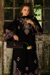 YARDS - 3PC LAWN EMBROIDERED SHIRT WITH KHADDI NET EMBROIDERED DUPATTA AND TROUSER - HZG2896