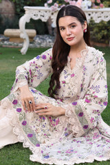 ANEELAS - 3PC LAWN PRINTED SHIRT WITH SILK PRINTED DUPATTA AND TROUSER - HZG2979