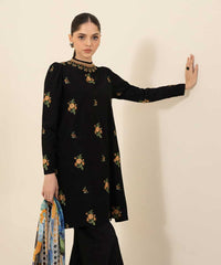 SAPPHIRE - 3PC LAWN EMBROIDERED SHIRT WITH MONAR PRINTED DUPATTA AND TROUSER - HZG1717