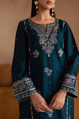 BATIK - 2PC DHANAK EMBROIDERED SHIRT AND EMBROIDERED TROUSER - HZU2527