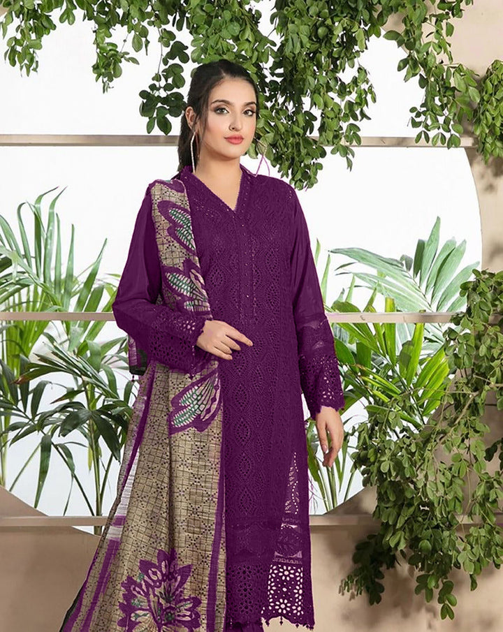 Rozi - Exclusive Wool  Outfit with Shawl - Ready to Wear - MC300- Eid Volume 3 main image 1
