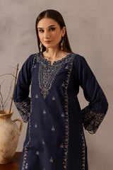 BATIK - 2PC LAWN EMBROIDERED SHIRT AND EMBROIDERED TROUSER - HZG2142