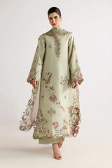 IZNIK - 3PC LAWN EMBROIDERED SHIRT WITH SILK TYE AND DYE DUPATTA AND TROUSER - HZG3022