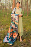 NATASHA KAMAL - 3PC LINEN SHIRT WITH PRINTED DUPATTA AND TROUSER - HZG1295