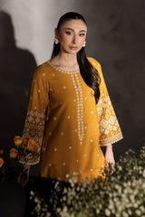 BATIK - 2PC LAWN EMBROIDERED SHIRT AND EMBROIDERED TROUSER - HZG2088