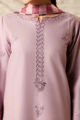 IZNIK - 3PC LAWN EMBROIDERED SHIRT WITH CHIFFON PRINTED DUPATTA AND TROUSER - HZG2959