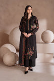 IZNIK - 3PC DHANAK EMBROIDERED SHIRT WITH DHANAK EMBROIDERED SHAWL AND TROUSER - HZG2041