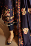 CROSS STITCH - 3PC DHANAK EMBROIDERED SHIRT WITH DHANAK EMBROIDERED SHAWL AND TROUSER - HZG1958