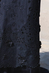 NUREH - 3PC LAWN EMBROIDERED SHIRT WITH CHIFFON PRINTED DUPATTA AND TROUSER - HZG2743