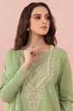 SAPPHIRE - 3PC LAWN EMBROIDERED SHIRT WITH ORGANZA EMBROIDERED DUPATTA AND TROUSER - HZG1368