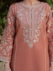 BATIK  - 2PC LAWN EMBROIDERED SHIRT AND EMBROIDERED TROUSER - HZG2909