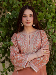 BATIK  - 2PC LAWN EMBROIDERED SHIRT AND EMBROIDERED TROUSER - HZG2909