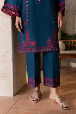 BATIK - 2PC DHANAK EMBROIDERED SHIRT AND EMBROIDERED TROUSER - HZG2033