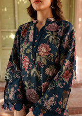 BAROQUE - 3PC KHADDAR PRINTED SHIRT WITH KHADDAR PRINTED DUPATTA AND TROUSER - HZU2557