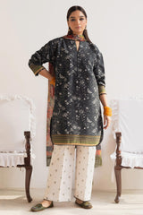 ZARA SHAH JAHAN - 3PC LAWN PRINTED SHIRT WITH CHIFFON PRINTED DUPATTA AND TROUSER - HZG1532