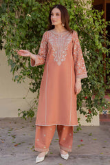 BATIK  - 2PC LAWN EMBROIDERED SHIRT AND EMBROIDERED TROUSER - HZG2909