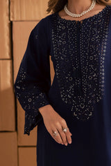 BATIK - 2PC LAWN EMBROIDERED SHIRT WITH EMBROIDERED TROUSER - HZG2903