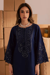 BATIK - 2PC LAWN EMBROIDERED SHIRT WITH EMBROIDERED TROUSER - HZG2903