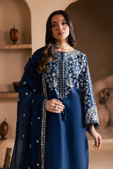 BATIK - 3PC LAWN EMBROIDERED SHIRT WITH CHIFFON EMBROIDERED DUPATTA AND TROUSER - HZG2812