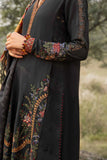 MARIA B - 3PC DHANAK EMBROIDERED SHIRT WITH TWILL PRINTED SHAWL AND TROUSER - HZG2061