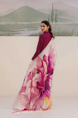 NATASHA KAMAL - 3PC LAWN SHIRT WITH SILK PRINTED DUPATTA AND TROUSER - HZG1634