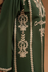 BATIK - 2PC LAWN EMBROIDERED SHIRT AND EMBROIDERED TROUSER - HZG2085