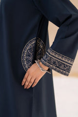 LAZULI  - 2PC LAWN EMBROIDERED SHIRT AND EMBROIDERED TROUSER - HZG3016