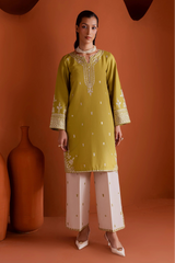 BATIK  - 2PC LAWN EMBROIDERED SHIRT AND EMBROIDERED TROUSER - HZG3017