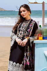 ELAF - 3PC LAWN EMBROIDERED SHIRT WITH CHIFFON PRINTED DUPATTA AND TROUSER - HZG2770