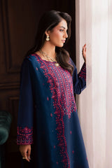 BATIK - 3PC LAWN EMBROIDERED SHIRT WITH CHIFFON EMBROIDERED DUPATTA AND TROUSER - HZG2991
