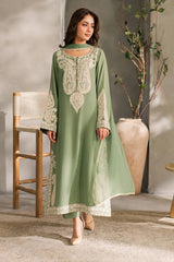 BATIK - 3PC LAWN EMBROIDERED SHIRT WITH CHIFFON DUPATTA AND TROUSER - HZG2620