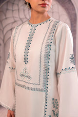 URGE - 3PC LAWN EMBROIDERED SHIRT WITH MANAAR PRINTED DUPATTA AND TROUSER - HZG2221
