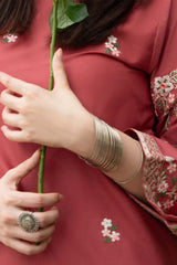 URGE - 2PC LAWN EMBROIDERED SHIRT AND TROUSER - HZG1628