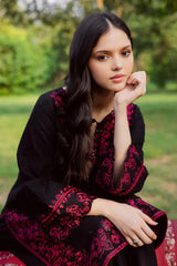 BATIK  - 2PC LAWN EMBROIDERED SHIRT AND EMBROIDERED TROUSER - HZG3020