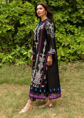 SIRA - 3PC LAWN EMBROIDERED SHIRT WITH MANAAR PRINTED DUPATTA AND TROUSER - HZG1728