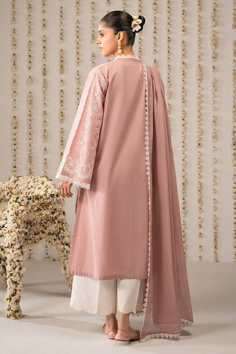 CROSS STITCH - 3PC LAWN EMBROIDERED SHIRT WITH CHIFFON DUPATTA AND TROUSER - HZG2250