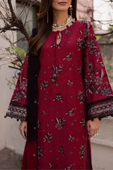 BATIK - 3PC LAWN EMBROIDERED SHIRT WITH CHIFFON TYE AND DYE DUPATTA AND TROUSER - HZG2884