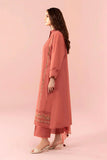 SAPPHIRE - 3PC DHANAK EMBROIDERED SHIRT WITH CHIFFON EMBROIDERED DUPATTA AND TROUSER - HZG1505